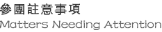 參團註意事項